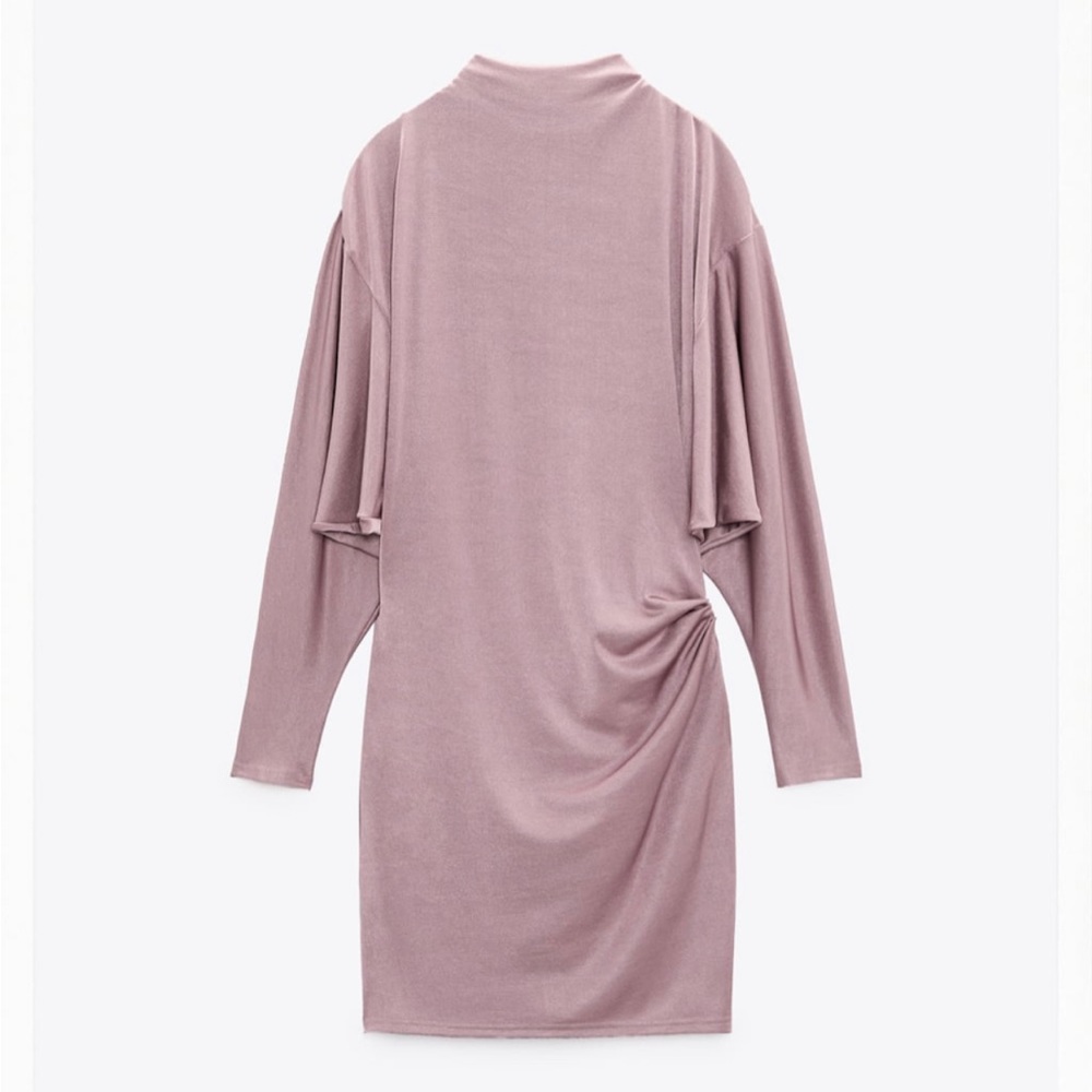 Zara satin mini dress